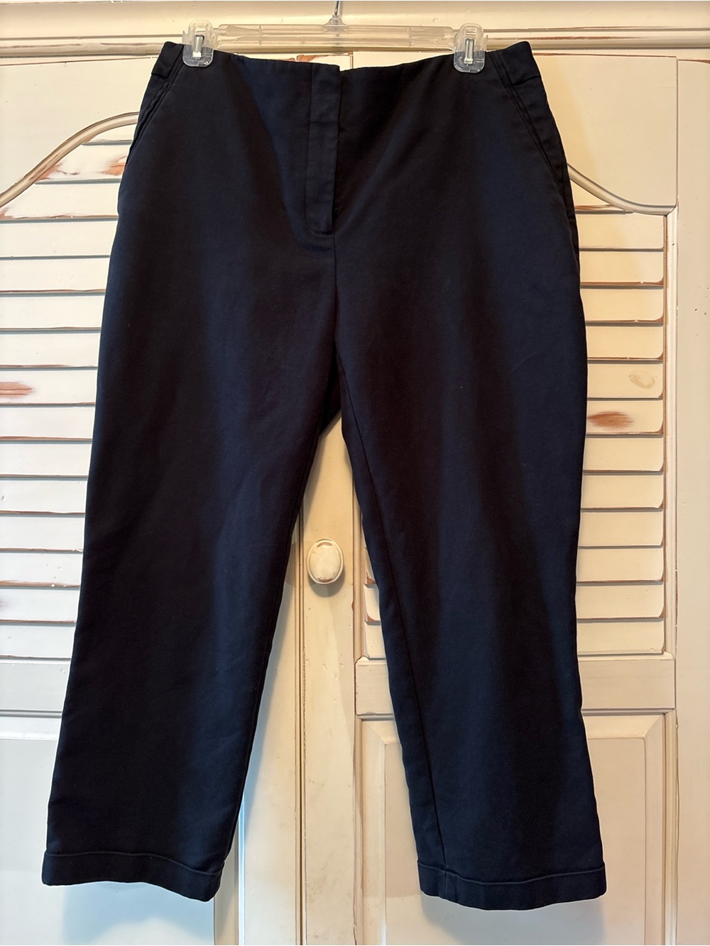 Chico's Black Straight-Leg Pants